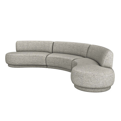 Interlude Home Nuage Left Sectional - Breeze