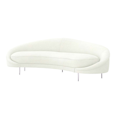 Interlude Home Ava Right Sofa - Shell