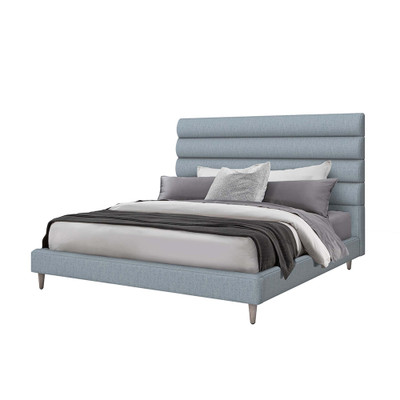 Interlude Home Channel Queen Bed - Marsh