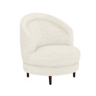Interlude Home Capri Grand Swivel Chair - Foam