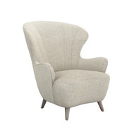 Interlude Home Ollie Chair - Wheat