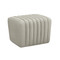 Interlude Home Channel Ottoman - Storm