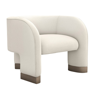 Interlude Home Trilogy Chair - Pearl