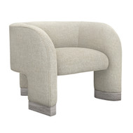 Interlude Home Trilogy Chair - Wheat