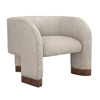 Interlude Home Trilogy Chair - Bungalow