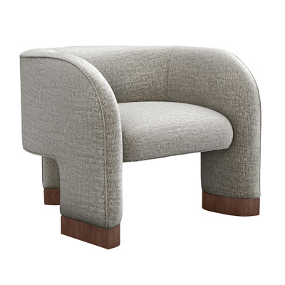 Interlude Home Trilogy Chair - Feather