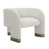 Interlude Home Trilogy Chair - Cameo