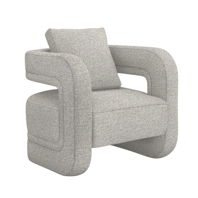 Interlude Home Scillia Chair - Rock