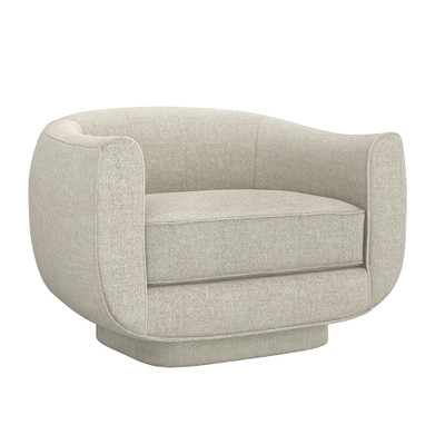 Interlude Home Spectrum Swivel Chair - Wheat