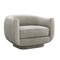 Interlude Home Spectrum Swivel Chair - Feather