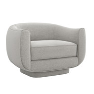 Interlude Home Spectrum Swivel Chair - Grey