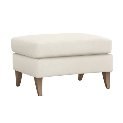 Interlude Home Kelsey Ottoman - Pearl