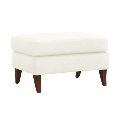 Interlude Home Kelsey Ottoman - Pure