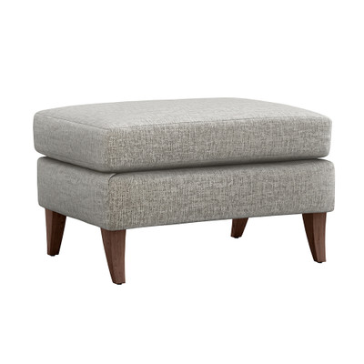 Interlude Home Kelsey Ottoman - Feather