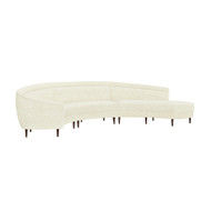 Interlude Home Capri Right Chaise Sectional - Down