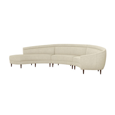Interlude Home Capri Left Chaise Sectional - Bluff