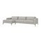 Interlude Home Izzy Left Chaise Sectional - Rock