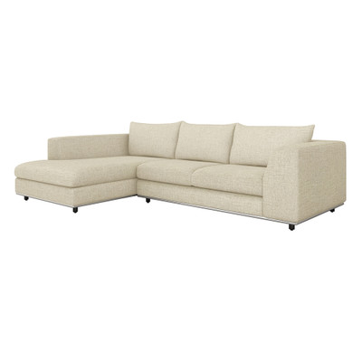 Interlude Home Comodo Left Chaise Sectional - Bluff
