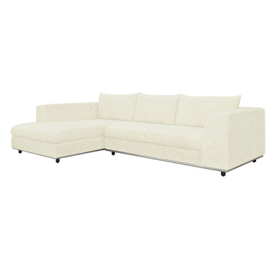 Interlude Home Comodo Left Chaise Sectional - Down