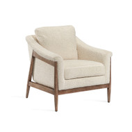 Interlude Home Layla Occasional Chair - Down Shearling