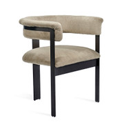 Interlude Home Darcy Dining Chair - Black/ Fawn