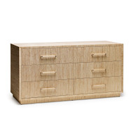 Interlude Home Taylor 6 Drawer Chest - Natural