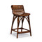 Interlude Home Naples Counter Stool - Antique Brown