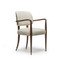 Interlude Home Serafina Arm Chair - Platinum