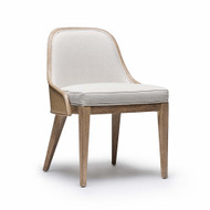 Interlude Home Siesta Dining Chair - White Ceruse