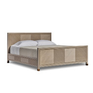 Interlude Home Jensen King Bed - Grey Wash