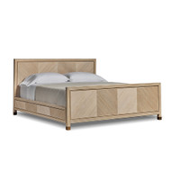 Interlude Home Jensen King Bed - White Wash