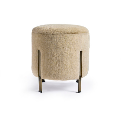 Interlude Home Bexley Stool - Fawn