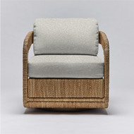 Interlude Home Harbour Lounge Chair - Natural/ Hemp