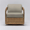 Interlude Home Harbour Lounge Chair - Natural/ Sisal