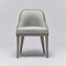 Interlude Home Siesta Dining Chair - Grey Ceruse/ Fog