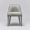 Interlude Home Siesta Dining Chair - Grey Ceruse/ Hemp