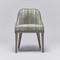 Interlude Home Siesta Dining Chair - Grey Ceruse/ Sage