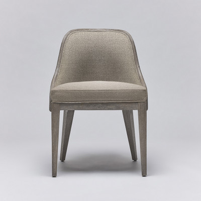 Interlude Home Siesta Dining Chair - Grey Ceruse/ Pebbl