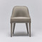 Interlude Home Siesta Dining Chair - Grey Ceruse/ Pebbl