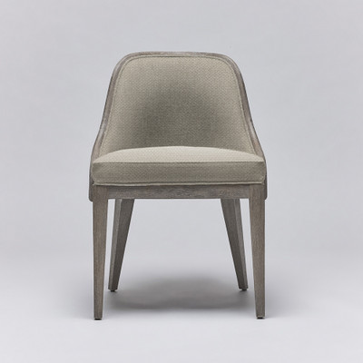 Interlude Home Siesta Dining Chair - Grey Ceruse/ Sisal
