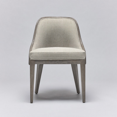 Interlude Home Siesta Dining Chair - Grey Ceruse/ Natur