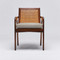 Interlude Home Delray Arm Chair - Chestnut/ Tint