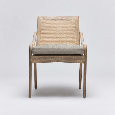 Interlude Home Delray Side Chair - White Ceruse/ Tint