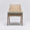 Interlude Home Delray Side Chair - White Ceruse/ Fern