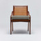 Interlude Home Delray Side Chair - Chestnut/ Moss