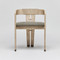 Interlude Home Maryl Iii Dining Chair - Washed White/ Moss