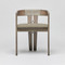 Interlude Home Maryl Iii Dining Chair - Washed Grey/ Fawn
