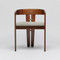 Interlude Home Maryl Iii Dining Chair - Chestnut/ Tint