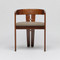 Interlude Home Maryl Iii Dining Chair - Chestnut/ Pebbl