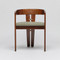 Interlude Home Maryl Iii Dining Chair - Chestnut/ Fern